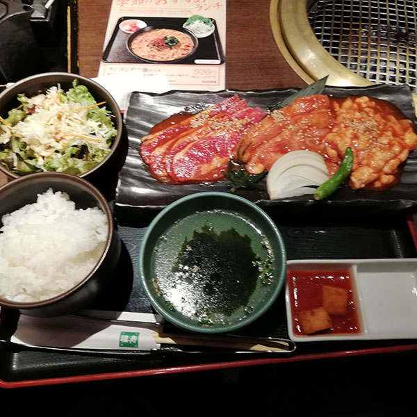 昼から焼き肉パワー貰いました。